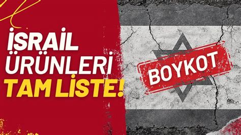 israil'e ait markalar